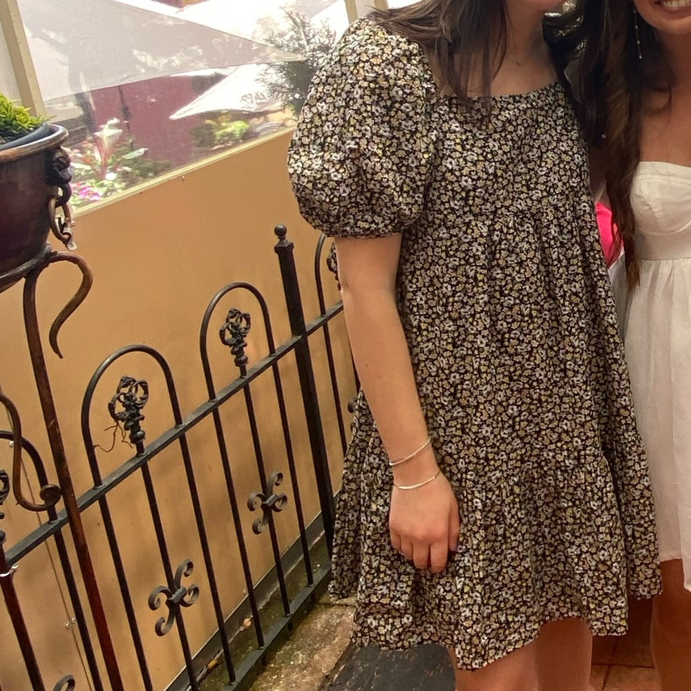 Floral midi dress